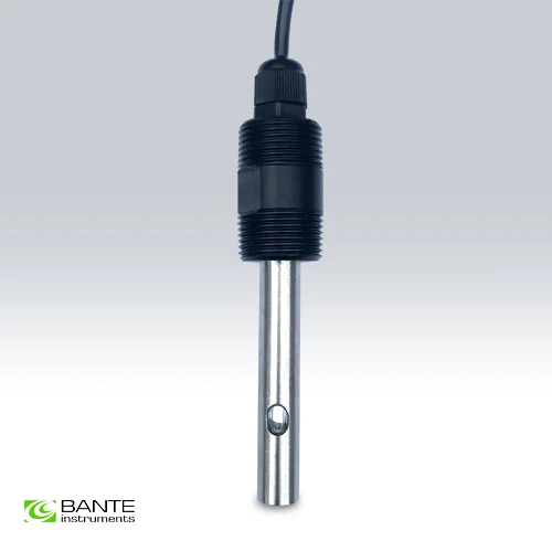 

BRAND Industrial conductivity electrode probe Stainless Steel built-in temperature sensor for pure water low conductivity liquid