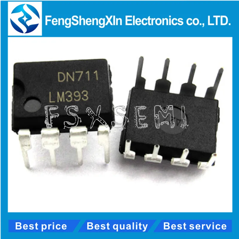 Separadores de doble diferencial DIP-8, LM358P, LM358, LM358N, LM393P, NE555, NE555P, MC34063A, MC34063, MC34063API, LM393N, LM393, 50 unidades por