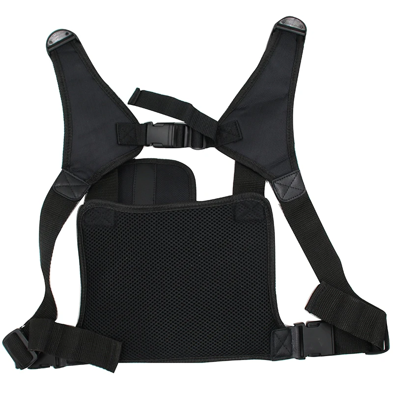 Radio Harness Chest Front Pack Pouch Holster Vest Rig Carry Bag for Baofeng UV-5R UV-82 BF-888S TYT Motorola ICOM Walkie Talkie