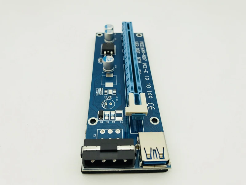 Cabo pci-e riser card pci express, 50 peças, ver 007 60cm usb 3.0, extensor de slot sata para 4pin, cabo de alimentação para mineração btc lbs