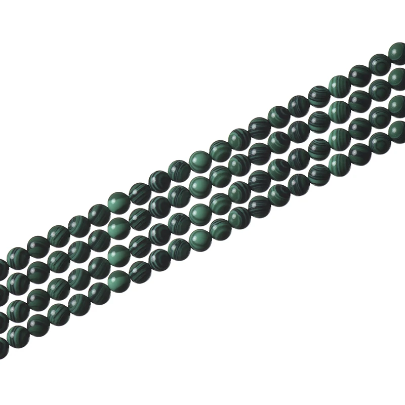 Dark Green Malachite Stone Beads 3mm For Diy Handmade Bracelets Accessories 15inch H683