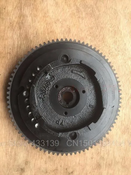 Free Shipping Parts For Yamaha Parsun Pioneer Hidea 4 Stroke 15HP Outboard Motor Elactric Starter Flywheels