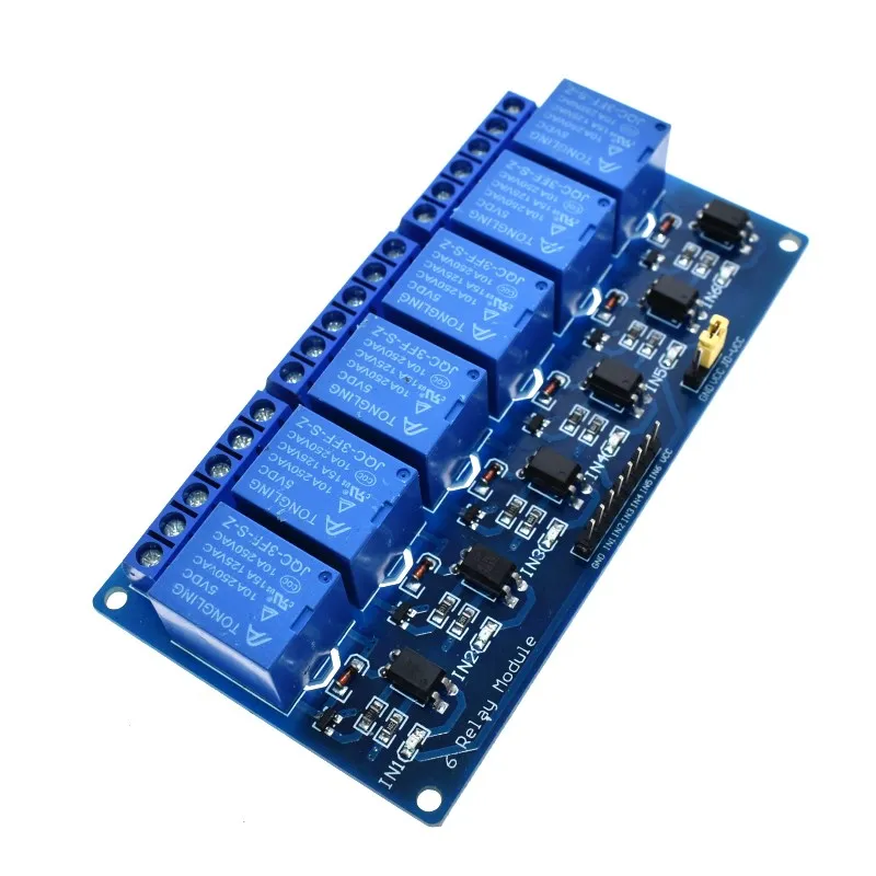 WAVGAT 5V 12V 1 2 4 6 8 channel relay module with optocoupler. Relay Output 1 2 4 6 8 way relay module for arduino In stock