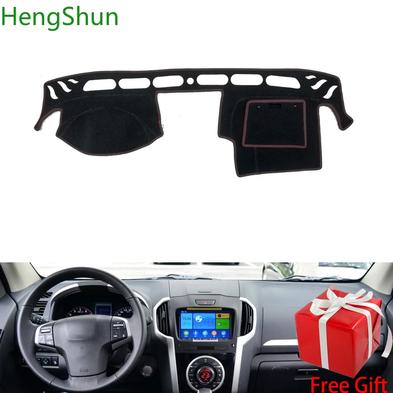 

Для Isuzu mu-x D-MAX 2015-2019 автомобильный Стайлинг Даш коврик наклейка на приборную панель Крышка солнцезащитный тент крышка приборной панели ковер