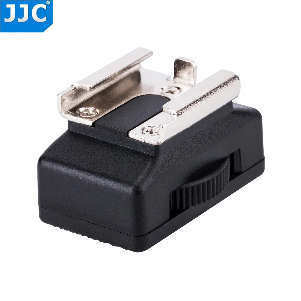 Adaptador de zapata JJC MSA-9 para luz de trípode de Flash auxiliar, perno roscado de 1/4 "-20 a adaptador de zapata hembra