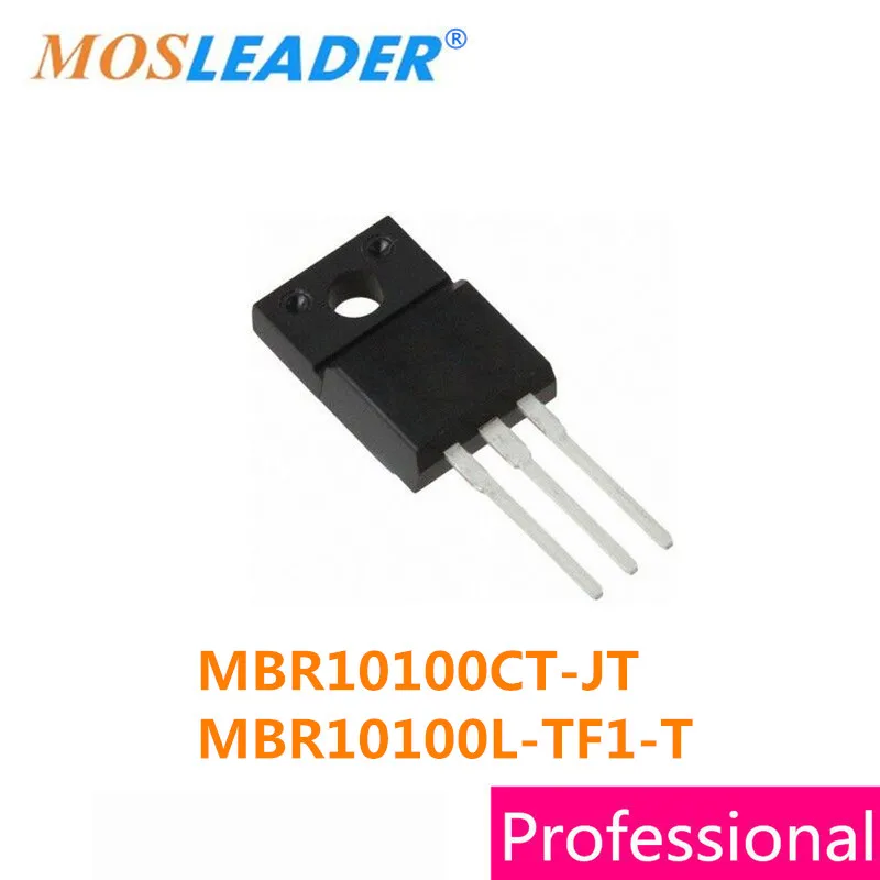 

Mosleader 50 шт TO220F MBR10100CT-JT MBR10100L-TF1-T MBR10100CT-JT MBR10100CT-J высокое качество