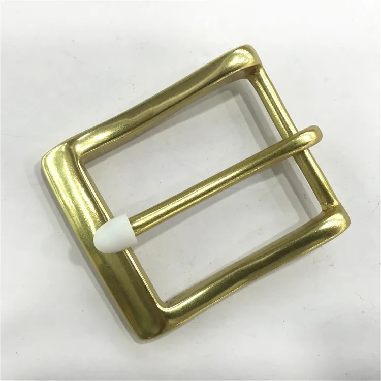 DIY leather craft women men belt pin buckle solid brass material 5pcs/lot wholesale inner 40mm