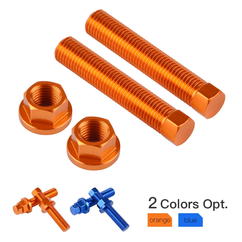 

M10 Chain Adjuster Bolt Nuts For KTM 105 125 200 250 300 350 390 450 530 SX SXF EXC EXCF Husqvarna TC/FC/TX/FX/TE/FE 125-701