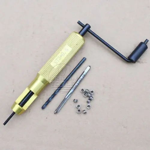 Coil Thread Repair Kit M3 x 0.5 Drill and Tap Insertion Tool