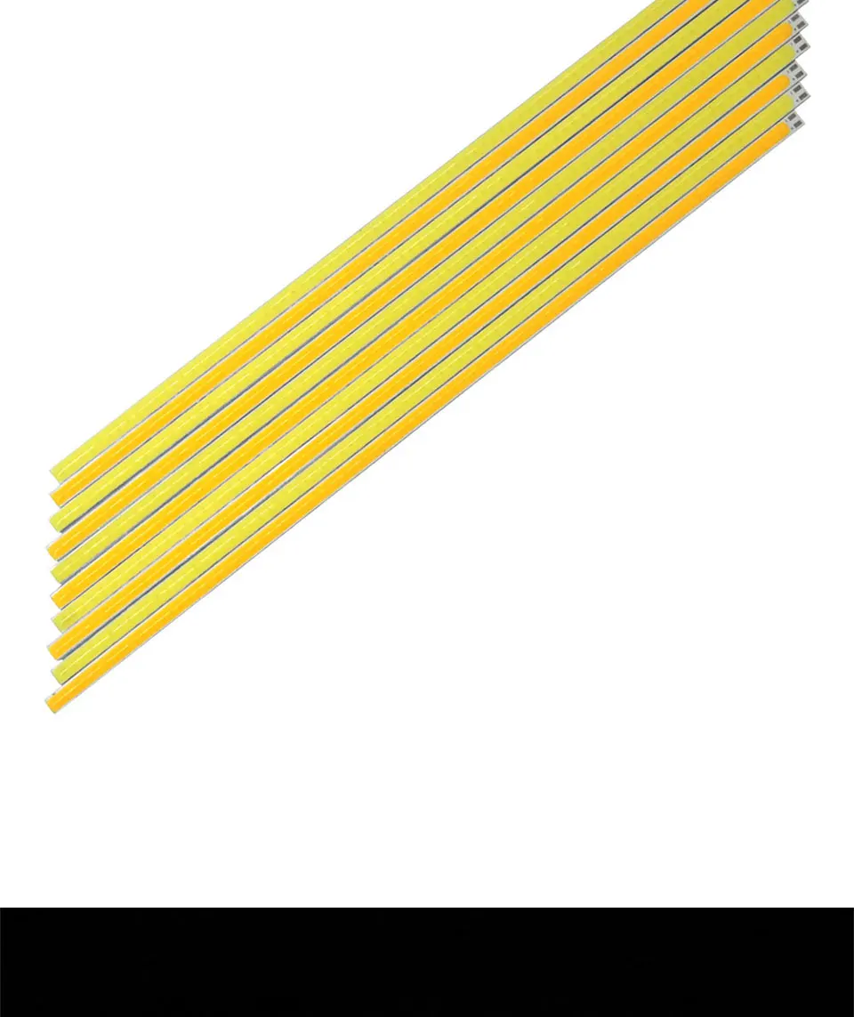 10 stücke 300x6MM 14W COB Streifen Led-leuchten DC 12V Chip On Board Bar Beleuchtung quelle 12v Indoor Outdoor Lampen 30CM 1000LM Led-lampe – Detail 11