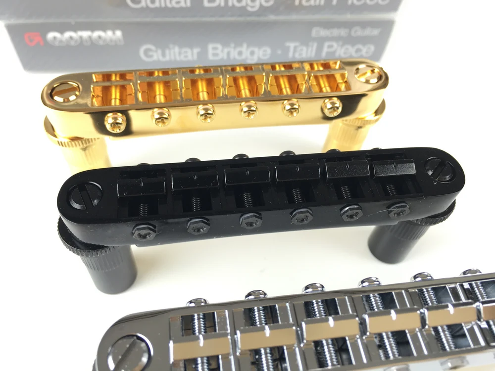 Original GOTOH GE103B-T Saddle Tune-O-Matic Style Electric Guitar Bridge For Epip Standard LP SG  DOT Custom MADE IN JAPAN