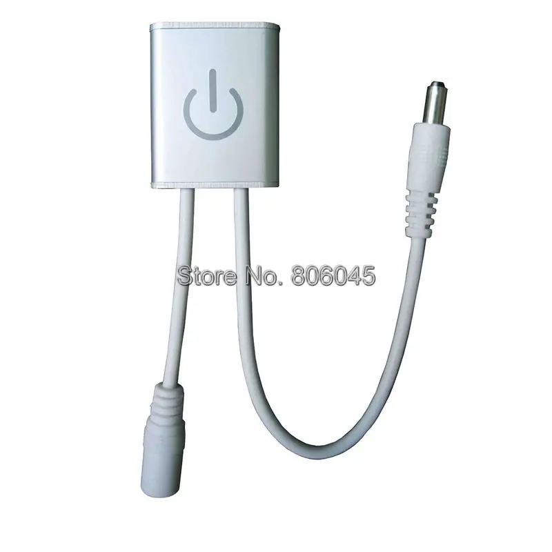 

iTouch DC12V 24V 3A Full Metal Aluminum Body Touch Screen Control LED Dimmer Switch 5050 3528 Single Color LED Strip Controller