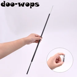 20 stücke Erscheinen Mini Zauberstab Stick (Schwarz, 50cm länge) magie Tricks Magie Cane Bühne Straße Bar Party Zubehör Kinder Spielzeug Komödie