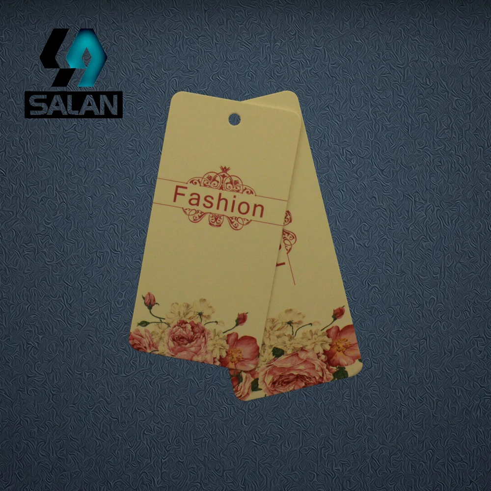 Customized 1000 pieces/lot 700gsm paper tags garment paper HANG label / swing tag Free shipping GT026