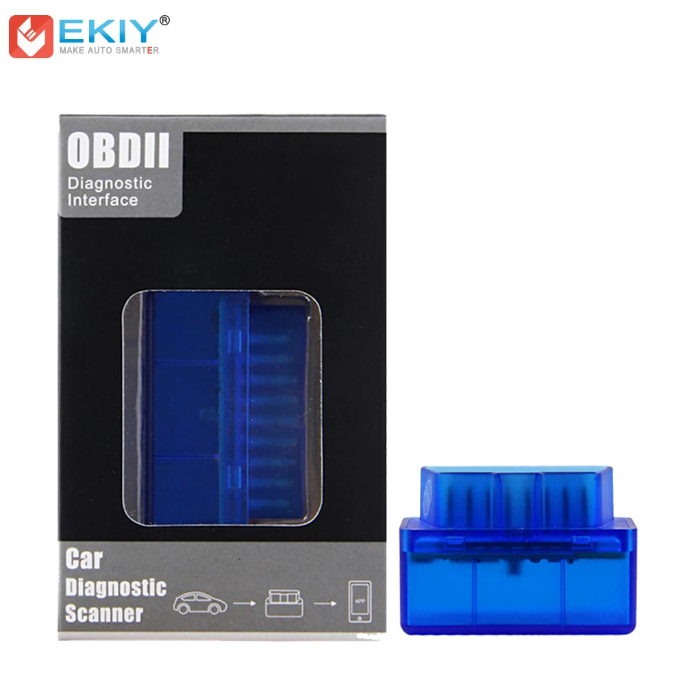 EKIY OBDII ELM327 Bluetooth V2.1 Android Car DVD Scanner Auto Diagnostic Tool - ECU information can only read on cellphone APP