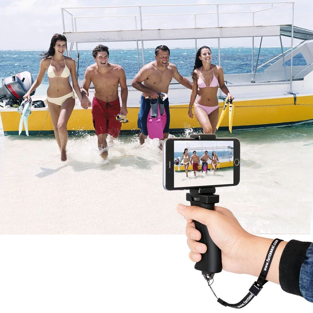 قبضة هاتف ذكي مريحة ، حامل هاتف خلوي ، Vlog ، live ream ، مثبت لهاتف Iphone XS XR 8 7 6