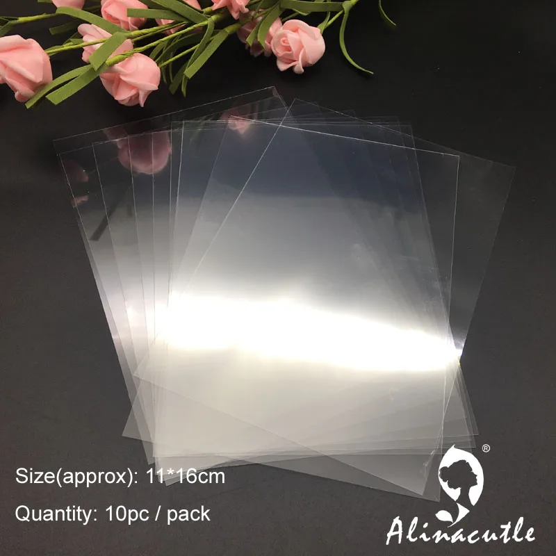 PVC Plastic Sheet for DIY Scrapbooking Handmade shaker Card Album Photo Frame Alinacutle