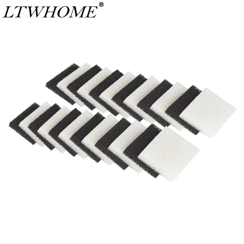 

LTWHOME Compatible Foam Filters and Carbon Filters Set Suitable for Interpet PF2 Internal Filter