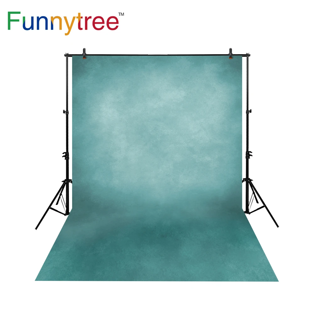 Funnytree thin vinyl cloth photography backdrop dark blue pure color background for studio photo props photocall decor MH-073