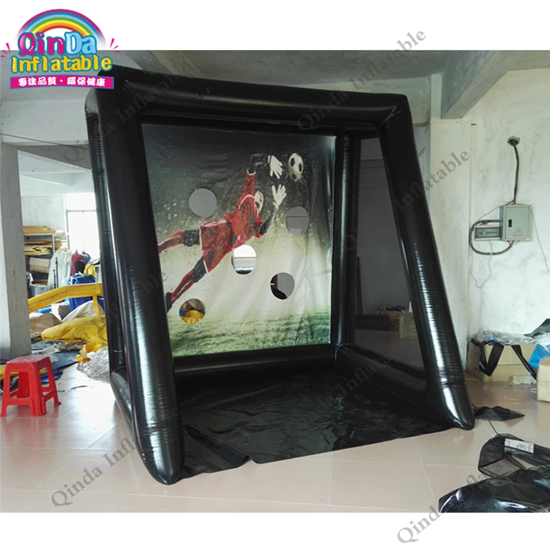 Street Hockey Ball Inflatable Shooting Soccer Target,low Price Toys Inflatable Football Goal Target