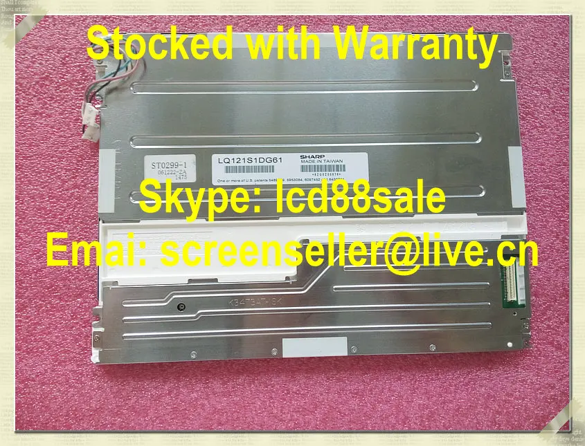 

best price and quality original LQ121S1DG61 industrial LCD Display