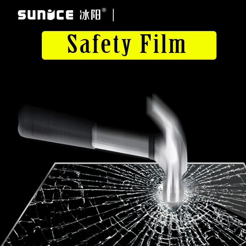 Sunice 45cmx300cm 4Mil Safety&Security Window Film Home Car glass window Protective Film Shatter-Proof glass sticker foils