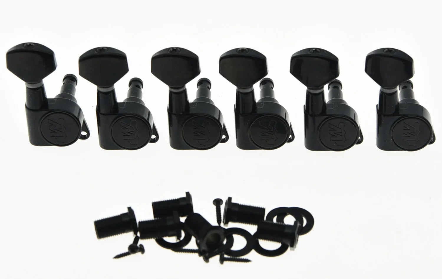 

Quality Wilkinson EZ-LOK Guitar Tuning Keys Pegs Guitar Tuners Machine Heads Black
