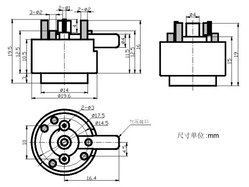 Original new 100% LFS-01 negative pressure induction pressure switch 125mbar 12.5kPa 200mabr normally open