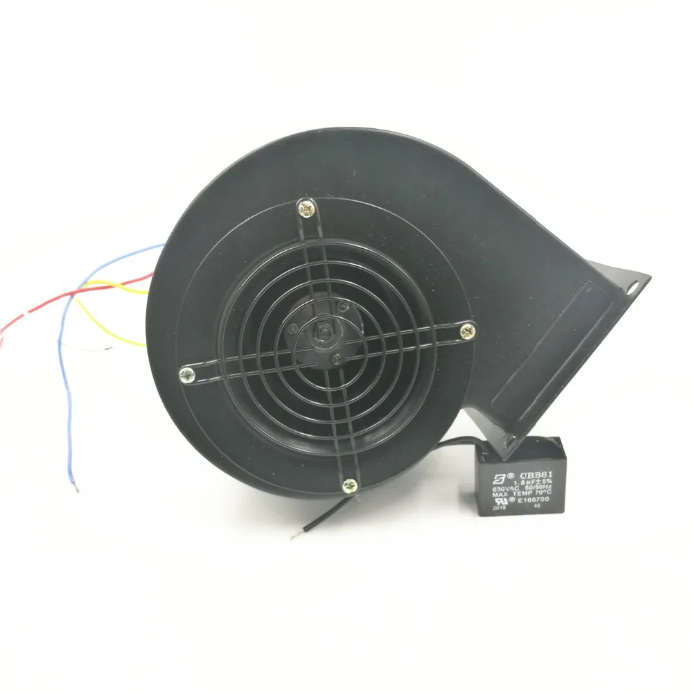 100FLJ2 Square Exhaust 220V 65W Copper Motor High Temperature Isolation Oven Cooling Fan Centrifugal Fan Blower 2700r Heat Snk