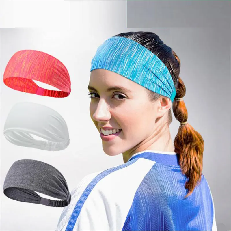 

PROWOW Women Headband Sports Goods Sweatband Bandeau Sports Safety Elastic Yoga Hair Band Women Men Fitness Head Band Sport