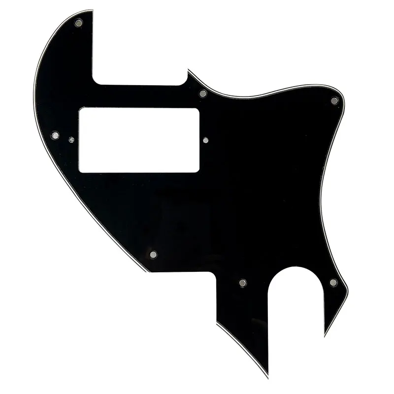 Pleroo Guitar Parts - For US Tele F Hole Hybrid Guitar Pickguard Tele Conversion With PAF Humbucker