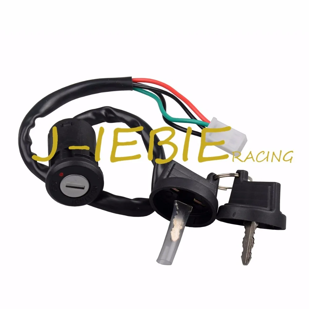 ATV Key Ignition switch 4 wire for 50 70 90 110 125 150 200 250CC TaoTao SUNL