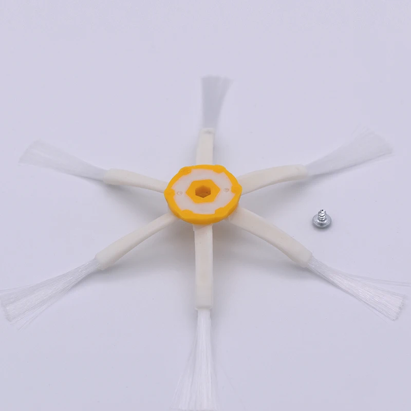 4x 6 with side comb for IROBOT Roomba 500 600 series 700 530 550 560 580 620 630 650 760 770 780 790 Sweeper robot parts replace