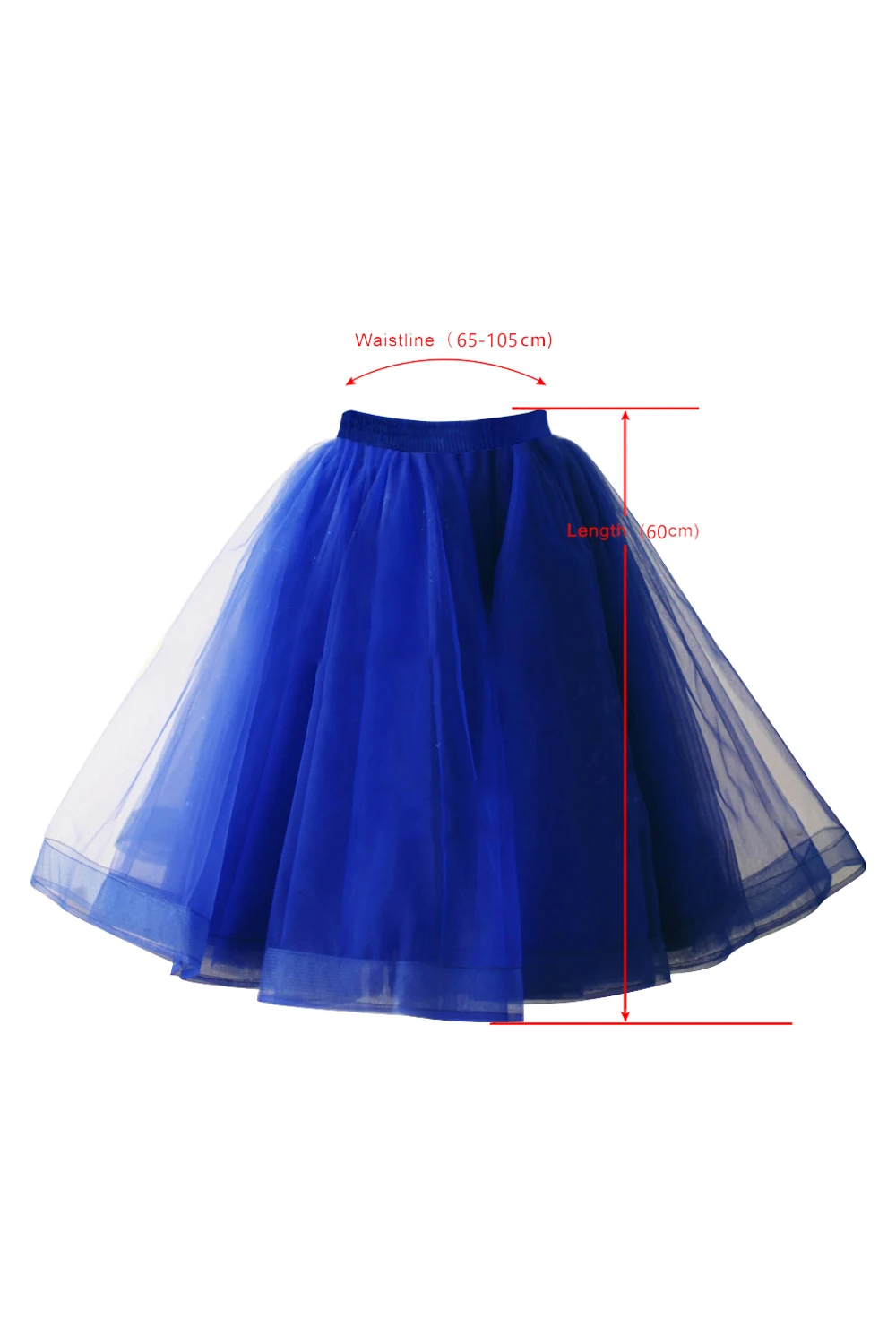 Rok Tutu Pendek Fleksibel 4 Lapisan Obral Kapal Cepat Gaun Pesta Pernikahan Tulle Rok Bawahan Pengantin Crinoline