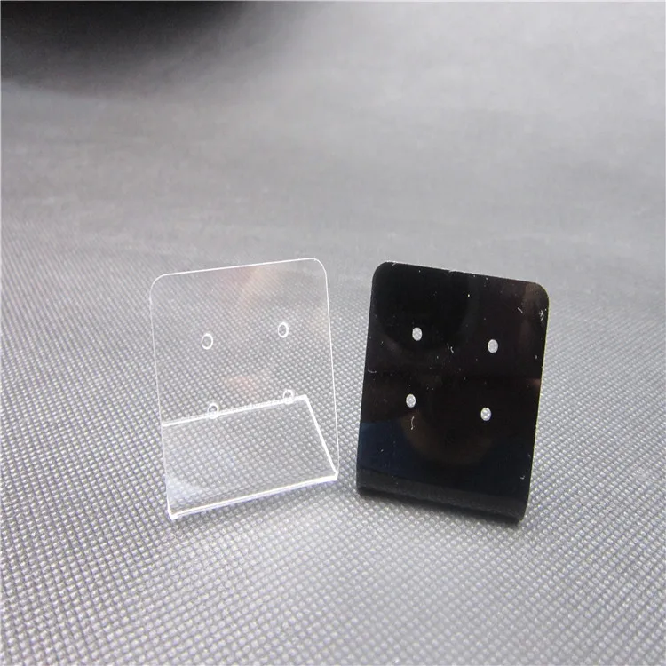 10pcs/lot  Small Acrylic Slant Back Earring Stud Holder Jewellery Display Stand