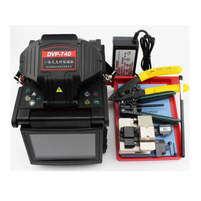 

English menu Original New DVP740 Optical fiber fusion splicer ARC FTTx / FTTH Fiber Optic Splicing Machine