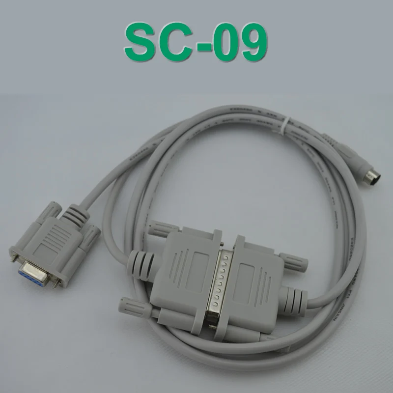 SC-09 RS232 interface Programming cable for MELSEC-FX PLC (FX1N/2N/3S/3G/3U),HAVE IN STOCK