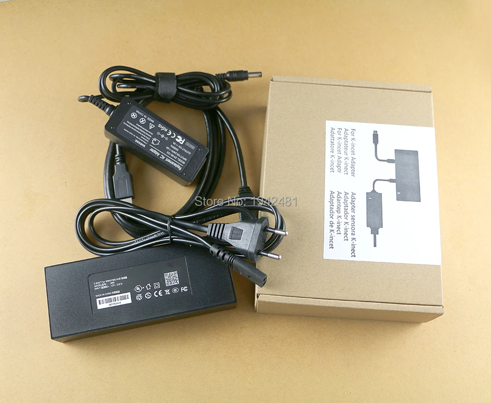 محول USB 3.0 Hub Kinect لمستشعر Xbox One Kinect لأجهزة Xbox One S Windows 8، 8.1، و10