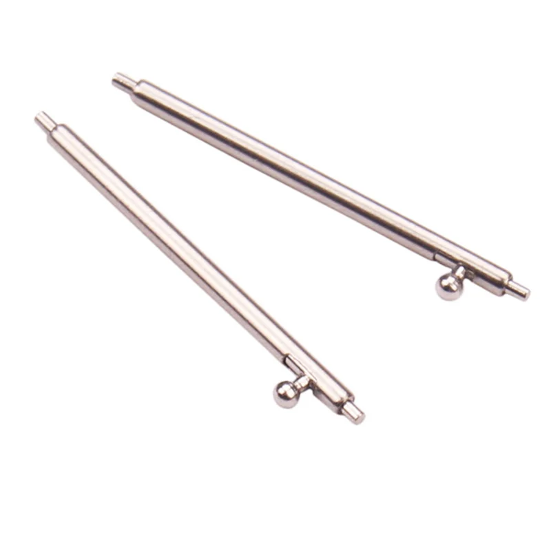 HENGRC Stainless Steel Quick Release Spring Bar 4pcs Silver Metal Watchband Repair Tool 16mm-24mm Strap Link Pin Accessories