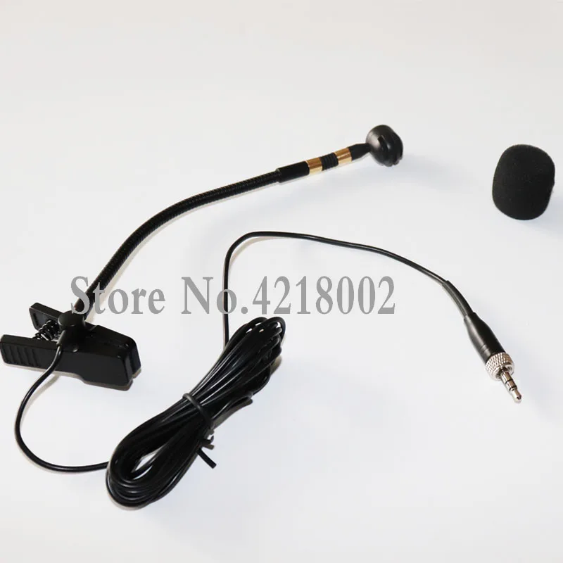 

Wired Instrument Condenser Microphone For Saxophone Orchestral Vocal SAX Playing Musical Instrument Lapel Lavalier Clip-on Mic