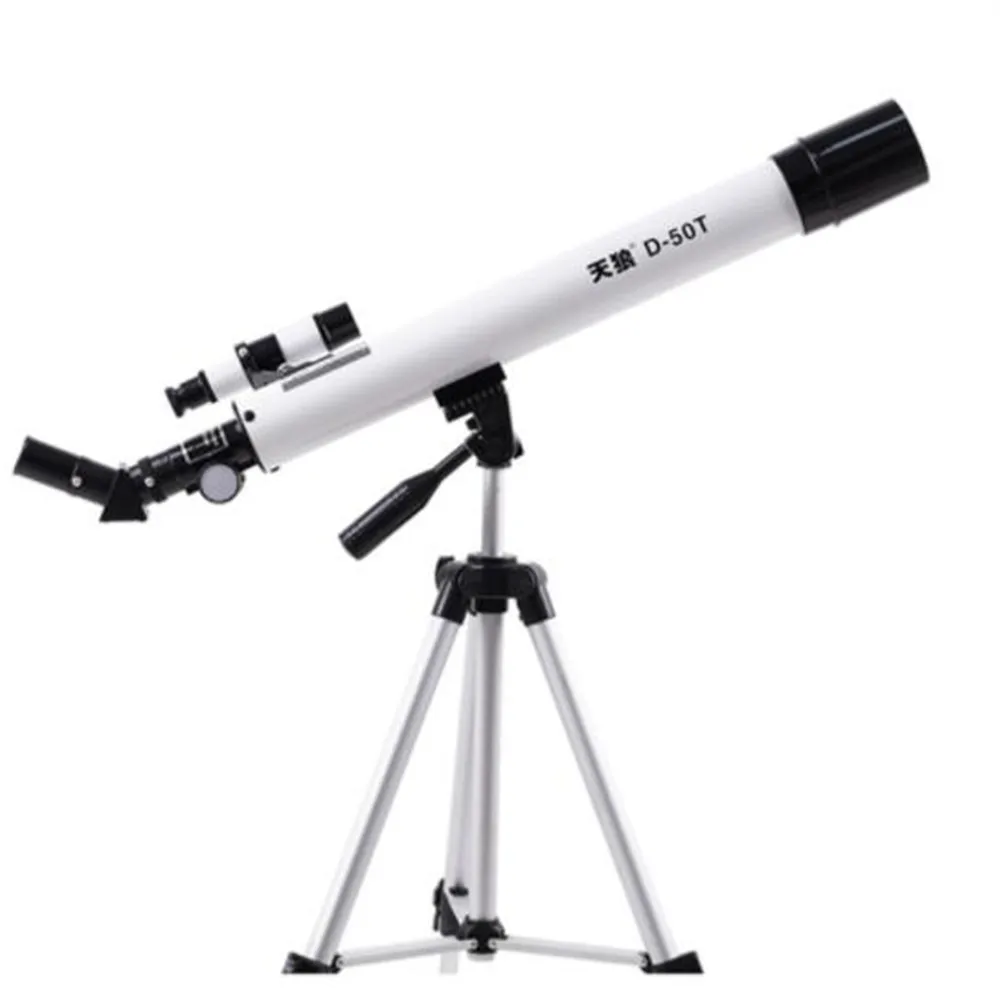 Tianlang Professional Student Entry Duffer D-50T 50/600mm Refraction Astronomical Telescope HD High-definition Portable