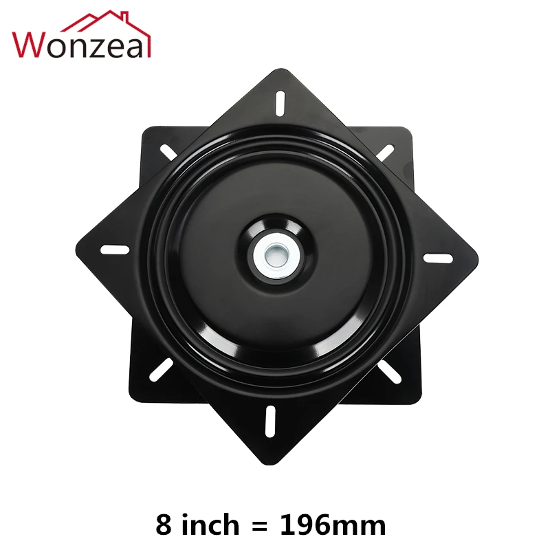 8 inch 196mm Turntable Bearing Swivel Plate Lazy Susan Plate For heavy furniture rotation 360 degree