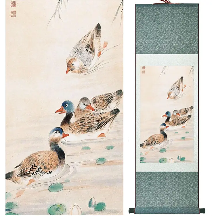 

YanBolong Ducks painting home office decoration painting living room painting No.040104