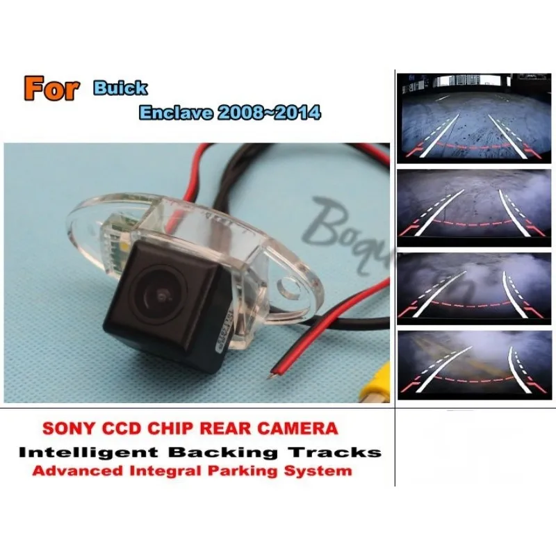 

For Buick Enclave 2008~2014 Car Intelligent Parking Tracks Camera / HD Back up Reverse Camera / Rear View Camera