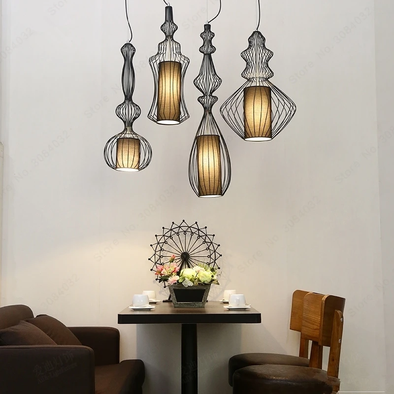 BDBQBL Modern American Pendant Lights for Dining Room Bedroom Pendant Lamp Suspension Luminaire Vintage Home Lighting Hanglamp image 6