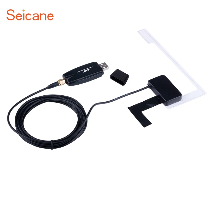 Seicane Mini Portable DAB Sound Digital Radio Receiver DAB+ Radio Tuner Android Universal DAB with RDS Function USB Connector