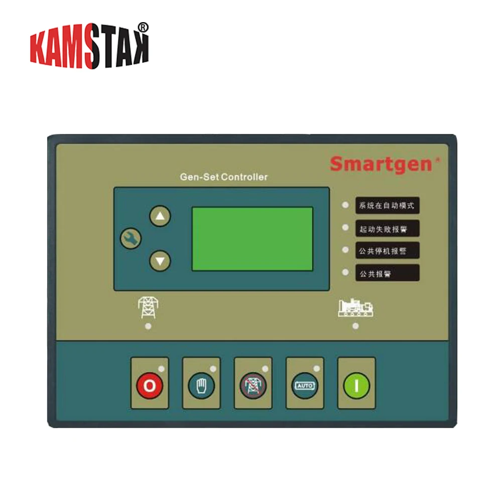 SmartGen HGM6320T Diesel Generator Set Controller Automatic start genset Ats control box terminal charge panel