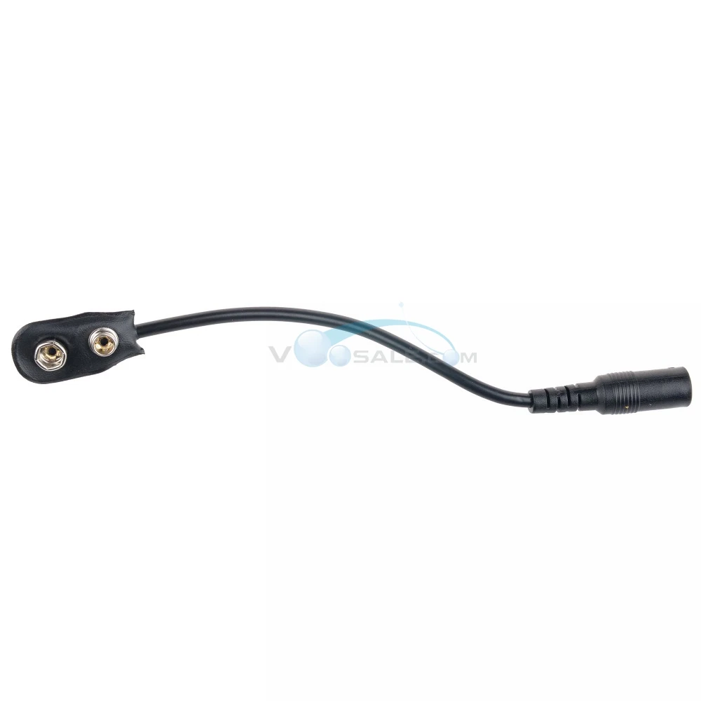 Azor 9V Battery Clip Converter Snap Connector Female Plug For Guitar Effect Spot Power Supply Guitar Accessories Guitar Cable