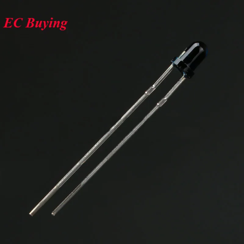 20pcs LED 3mm 5mm 940nm IR Infrared Emitting Receiving Diode Round Tube Light Flame Sensor for Smart Car