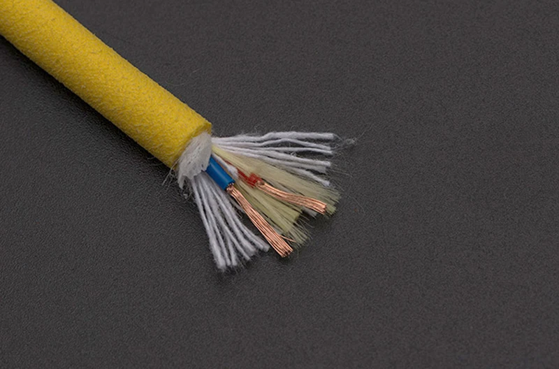 ROVMAKER 1Meter nol tali apung, suku cadang tahan tekanan 0.2-100 m kabel 2x200 20AWG untuk Model Robot jarak jauh RC